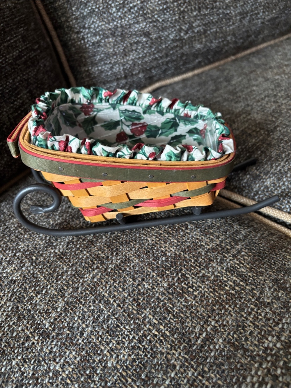 Longaberger 1999 Santa’s Sleigh Basket